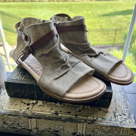 Blowfish Malibu Women's Sandals B112 Canvas Sandals Size 8 - Picture 1 of 11